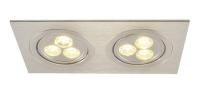 Точечный встраиваемый светильник Arte Lamp DOWNLIGHTS LED A5902PL-2SS