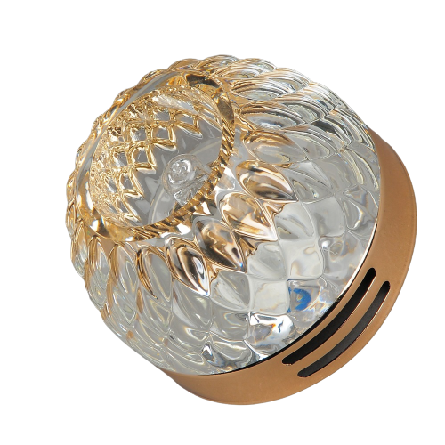 2255H-G-9-Cl-Gl Светильник точечный золотой от интернет магазина Elvan.ru