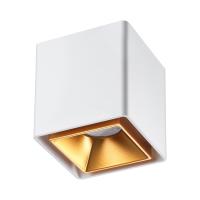 358488 OVER NT20 388 белый/золото Светильник накладной IP20 LED 4000K 10W 220V RECTE