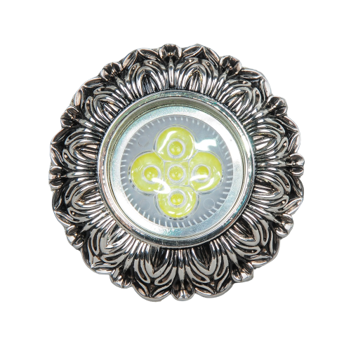 002-MR16-5.3-Si Светильник точечный серебряный от интернет магазина Elvan.ru