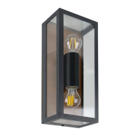 Уличный настенный светильник Arte lamp BELFAST A4569AL-2BR от интернет магазина Elvan.ru