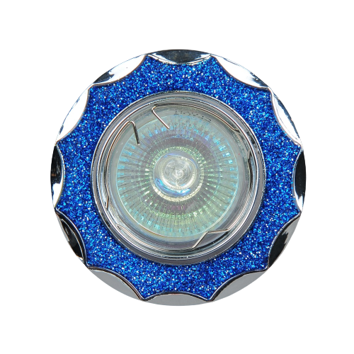 16-MR16-5.3-Bl Светильник точечный синий от интернет магазина Elvan.ru