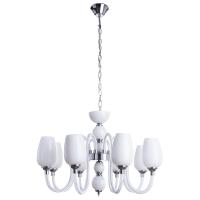 Подвесная люстра Arte Lamp LAVINIA A1404LM-8WH