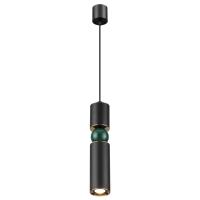 4075/5L L-VISION ODL19 475 черный/золото/зеленый Подвес GU10 1*5W SAKRA