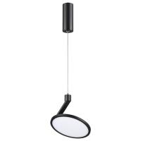 358350 OVER NT20 358 черный Светильник накладной, длина провода 1м IP20 LED 4000K 18W 85-265V HAT