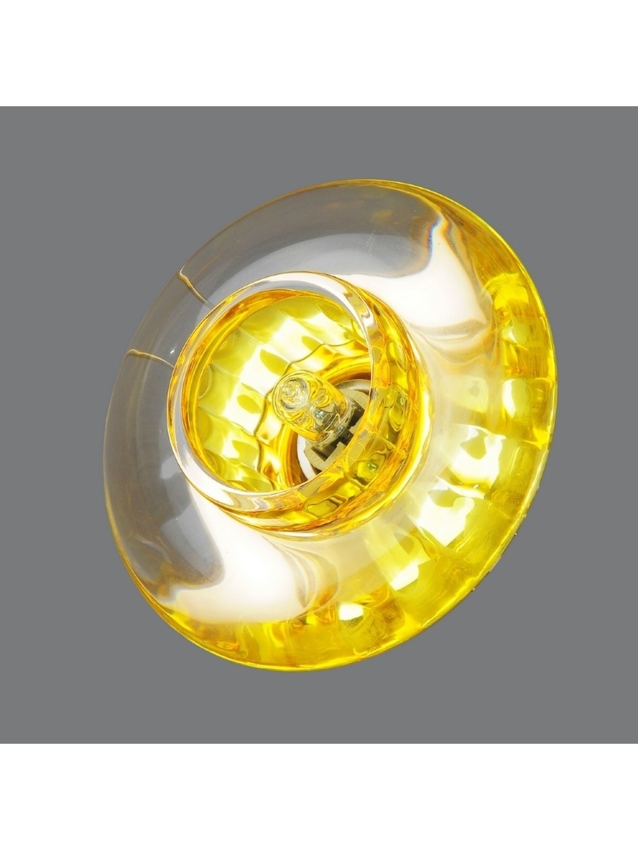 Светильник точечный желтый Elvan TCH-755-G-9-Yl TCH-755-G-9-Yl