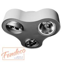 Точечный встраиваемый светильник Arte Lamp CLIFF A5643PL-3WH