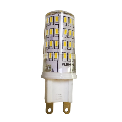 Лампа LED (силикон) Elvan G9-220V-6W-6400К-сил G9-220V-6W-6400К-сил