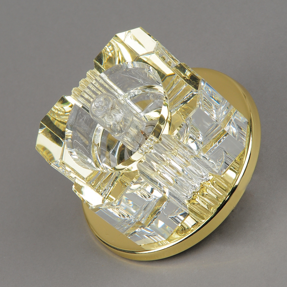 8338-GY-5.3-Gl Светильник точечный золотой от интернет магазина Elvan.ru