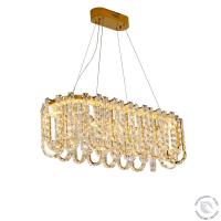 Подвесная люстра Zortes Amanda ZRS.30514.23, Мощность - 30вт, Тип лампы: LED, В -1200мм/560мм / Ш - ø850/350мм