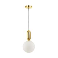 4669/1 PENDANT ODL20 471 золотой/белый Подвес E27 1*40W (тип лампы СВЕЧА ) 220V OKIA