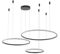 Светильник ZORTES RINGOLIGHT ZRS.33321.75F, Мощность - 75Вт, Тип лампы: LED, В - 1500мм / Ш - ø200/ø400/ø600мм