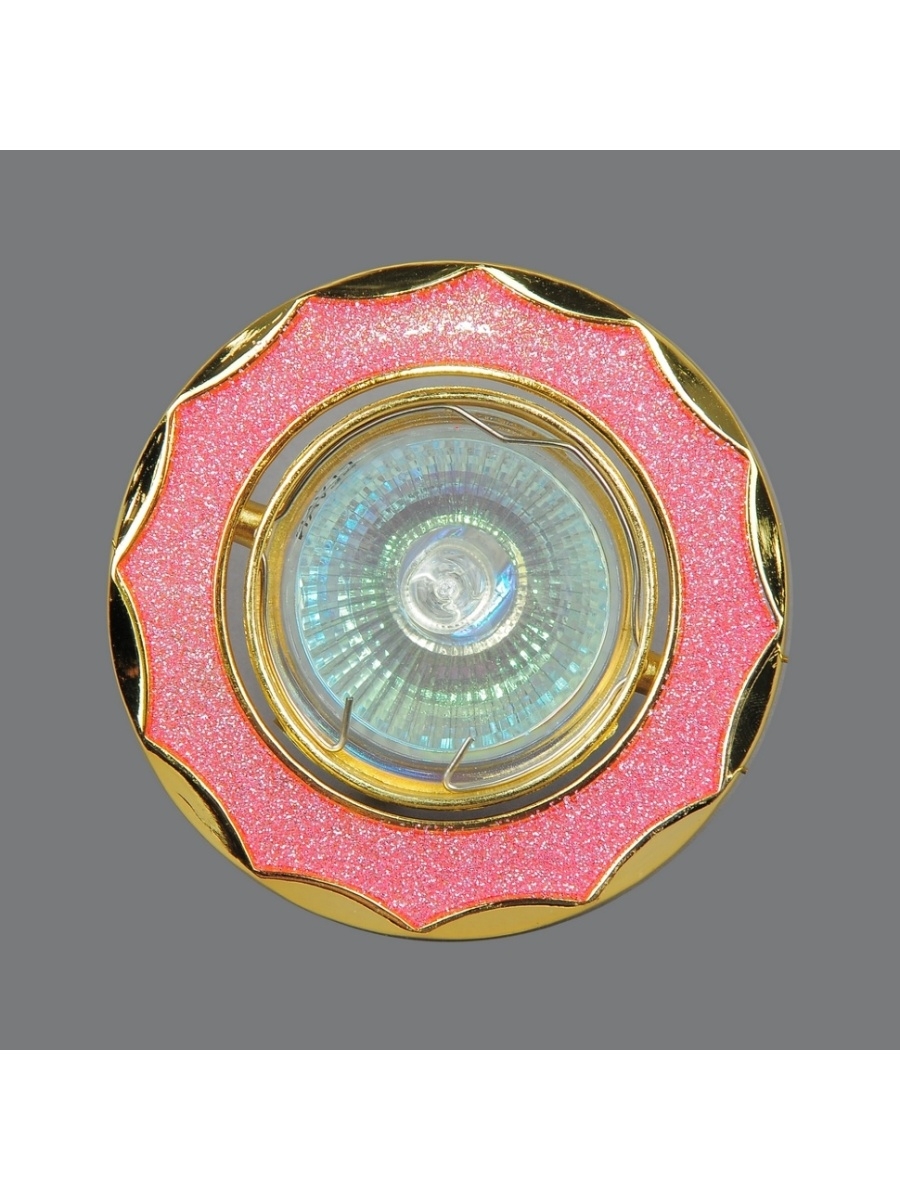 Светильник точечный розовый-золотой Elvan TCH-16-MR16-5.3-Pk-Gl TCH-16-MR16-5.3-Pk-Gl