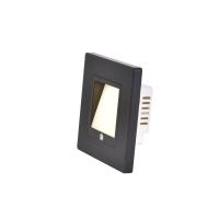 4046-1W, настенный светильник, D30xW86xH86, LEDx1W, 20LM, 3000K, IP20, included, sensor