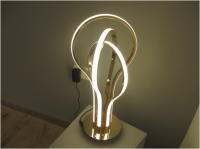 8265/3-20W-4000K Лампа настольная светодиодная хром ELVAN от интернет магазина Elvan.ru