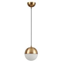 4960/1 PENDANT ODL22 471 античн.бронза/металл/белый/стекло Подвес E27 1*40W PINGA