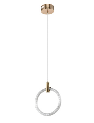 Светильник ZORTES RINGER ZRS.57792.17, Мощность - 17Вт, Тип лампы: LED, В -1500мм/750мм / Ш - ø200мм