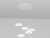 155/5x15W-4000K Люстра светодиодная подвесная белая (с пультом) ELVAN- витринный образец от интернет магазина Elvan.ru
