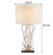 118-E27x1 Лампа настольная белая ELVAN от интернет магазина Elvan.ru