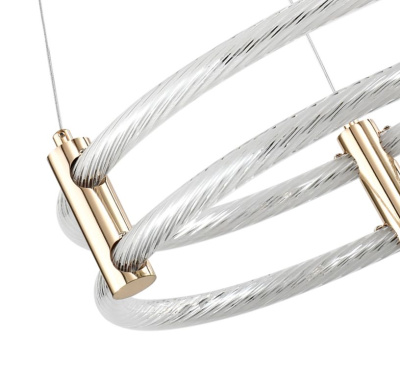 Светильник ZORTES RINGER ZRS.57792.76, Мощность - 76Вт, Тип лампы: LED, В -1500мм/750мм / Ш - ø400мм