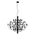 10196/1000 Black Подвесной светильник LOFT IT Gino