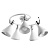 Спот Arte Lamp CICLONE A9155PL-5WH