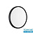 7660/24L MITRA LED SN 087 Светильник пластик/белый/черный LED 24Вт 3000/4000K D300 IP40 ALFA BLACK