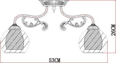 Потолочная люстра Arte Lamp CHARLOTTE
