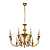 Подвесная люстра Arte Lamp COLLINETTA A4094LM-12PB