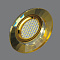 8160-MR16-5.3-Yl-Gl Светильник точечный желтый-золотой от интернет магазина Elvan.ru