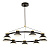 4516-9P, подвесная люстра, D880xH300/1800, 9xLEDx10W, 7200LM, 4000K, included