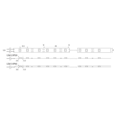 Лента светодиодная 12V FERON LS613