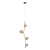 10212/4P Gold Подвесной светильник LOFT IT Sakura