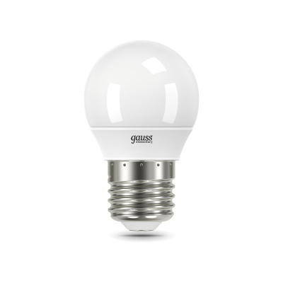 Комплект светодиодных ламп (3шт) Gauss ELEMENTARY GLOBE Шар 6W 420lm 3000K E27 53216T
