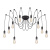 LOFT1162/10 Люстра-паук LOFT IT Spider