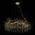 10068/800 GD Подвесная люстра LOFT IT Bijout