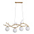 Подвесная люстра Arte Lamp ELTANIN A3422SP-4GO