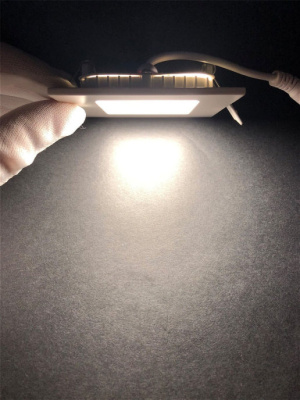 102SQ-3W-6000K-Wh Cветильник светодиодный встраиваемый