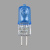 G5.3-220V-50W Галогенная лампа (Капсульная голубая) от интернет магазина Elvan.ru
