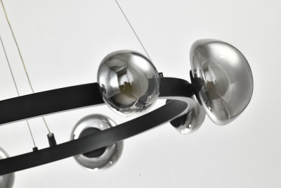 Люстра  подвесная ZORTES FRITTO ZRS.1888.09, Мощность - 36Вт, Тип лампы: LED, В -1600мм / Ш - ø680мм