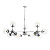 Люстра на штанге Arte Lamp BOLLA A1664SP-12CC