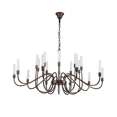 3014-20P, подвесная люстра, D1200xH680/1680, 20xG9LEDx7W, 4900LM, 3000K, included