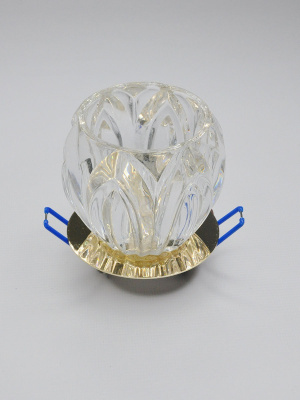 1283-G-9-Gl Светильник точечный золотой от интернет магазина Elvan.ru