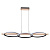 Подвесной светодиодный светильник Arte Lamp Fluido A3913SP-24BK