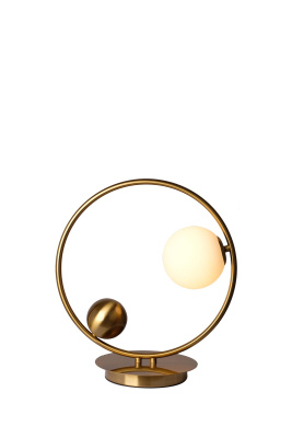 3055-1хG9-BaMl Лампа настольная латунь