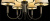 Подвесная люстра Arte Lamp Alice A3579LM-5AB