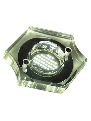 40221-MR16-5.3-Cl Светильник точечный прозрачный от интернет магазина Elvan.ru