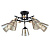Потолочная люстра Arte Lamp GLASSY A5078PL-5BK