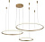 Светильник ZORTES RINGOLIGHT ZRS.33320.75F, Мощность - 75Вт, Тип лампы: LED, В - 1500мм / Ш - ø200/ø400/ø600мм