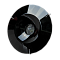 40204-MR16-5.3-Bk-Ch Светильник точечный черный-хром от интернет магазина Elvan.ru
